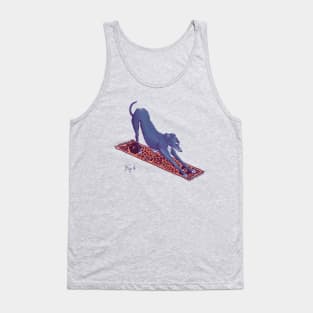 Downward Facing Greyhound Tank Top